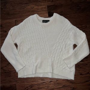 Kendall & Kylie White Sweater